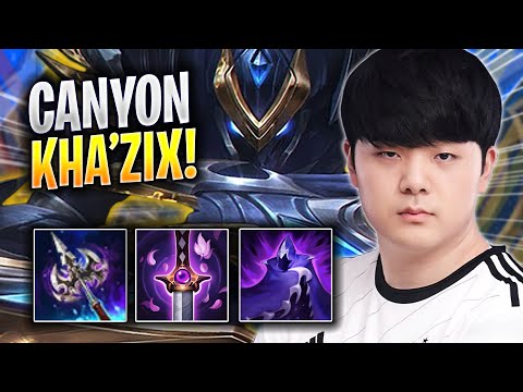 CANYON IS SO GOOD WITH KHA'ZIX! - DK Canyon Plays Kha'zix JUNGLE vs Vi! | Season 2023