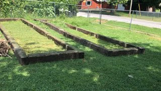 How To Build Raised Beds Start to Finish With Railroad Ties Consider Subscribing