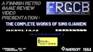 FRGR -  the complete works of Simo Ojaniemi: Mehulinja, Herkkusuu, Myyräjahti & RahaRuhtinas