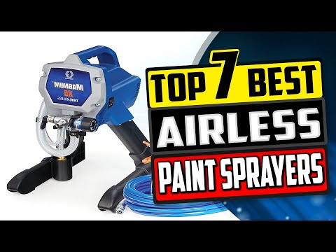 Best Airless Paint Sprayer | Top 7 Reviews [2025 Buying Guide]