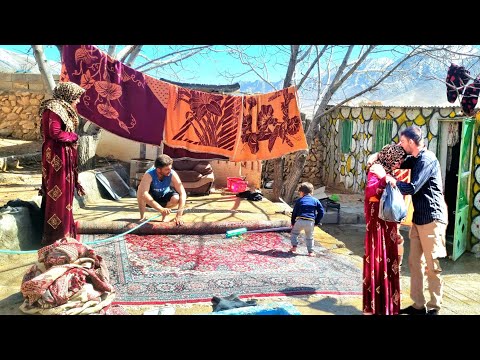 Mohammad's separation from his family and a hard day at work