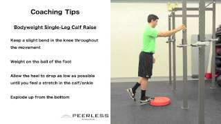369. Bodyweight Single Leg Calf Raise