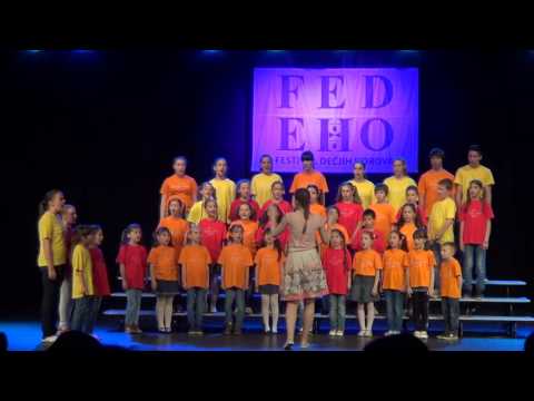 Oj ruzice rumena - Crkveno-dečiji hor Orlic, Batajnica, FEDEHO 2016