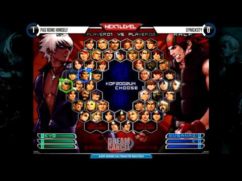 KOF 2002 Unlimited Match @ KOF Battle Royale II - Part 2 [720p/60fps]
