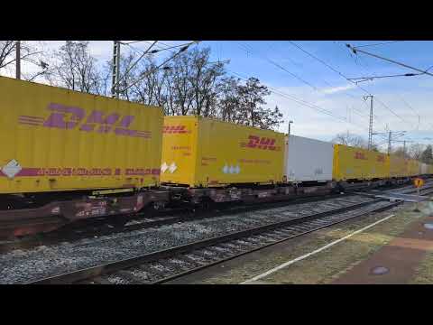DHL Containerzug Gl. 3 in Rehfeld 