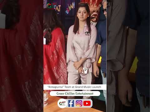 “Annapurna” Team at Grand Music Launch