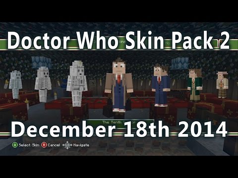 Swordking090 - Minecraft - Doctor Who Skin Pack Volume 2! (December 18th 2014) 50+ More Skins!