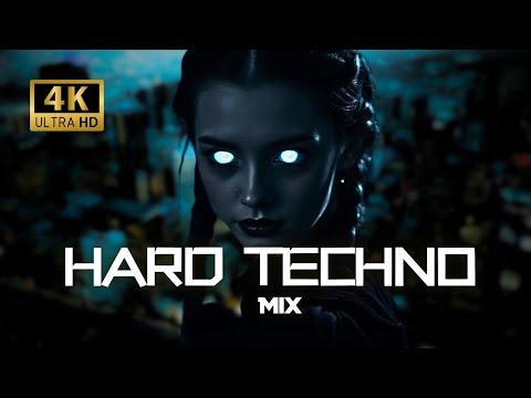 HARD TECHNO MIX  | 4K Rave Visuals | w/ Remixes of Popular Songs | ACINA, LWØ, VORTEK´S, ..