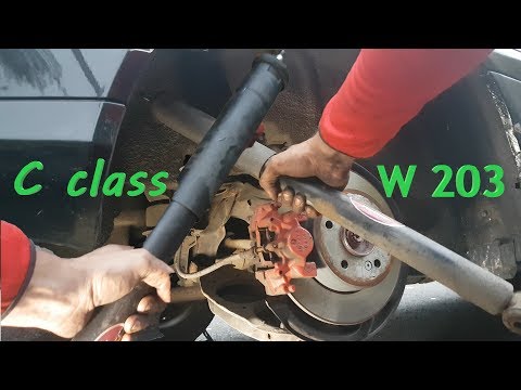 Mercedes w203 Rear Shock Absorber replacement