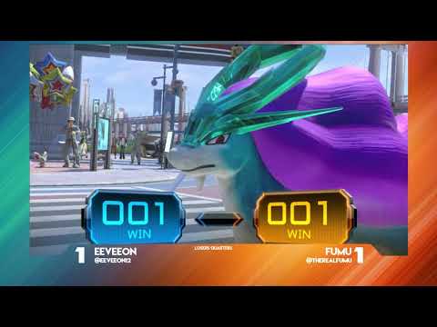 Eeveeon (Suicune) vs Fumu (Blaziken) - Pokken at LWG - 8-14-18