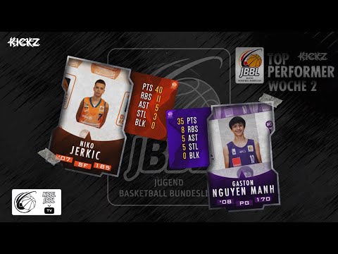 #KICKZ JBBL Top Performer 2022 - Woche 2 - Niko Jerkic & Gaston Nguyen Manh