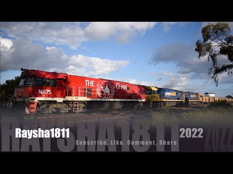 4MA5 - NR75-NR76-NR55 (PacNat) North Geelong - Australian Trains by Raysha1811