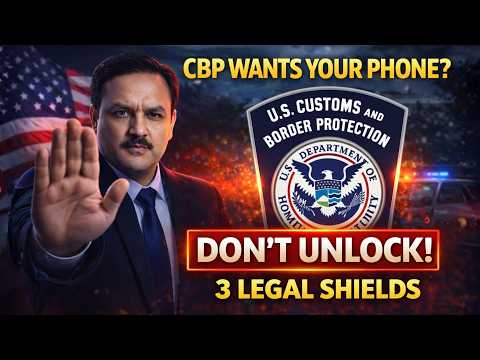US AIRPORT WARNING: Do NOT Give CBP Your Password Until You Watch This!