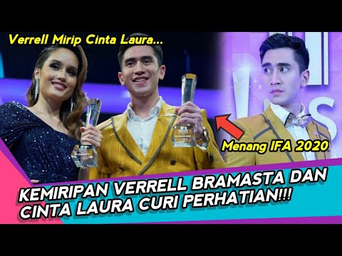 Menang di IFA 2020, Kemiripan Verrell Bramasta dan Cinta Laura Curi Perhatian