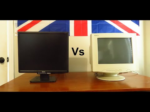 CRT Monitor vs LCD Monitor