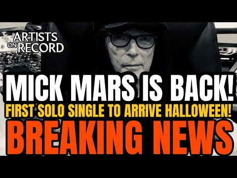 FORMER MOTLEY CRUE MICK MARS FIRST SOLO SINGLE TO RELEASED ON HALLOWEEN!