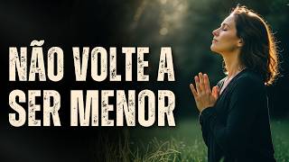 DEUS JÁ TORNOU AQUELE CAMINHO PEQUENO DEMAIS PARA A PESSOA QUE ESTÁ SURGINDO DENTRO DE VOCÊ