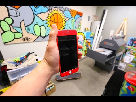 Custom Red Iphone