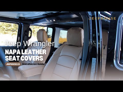 How To Install Jeep Wrangler Napa Leather Seat Covers