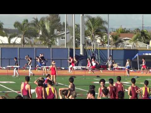 VarB 4x100m at Griffin Relays 3-3-17 Los Alamitos Boys