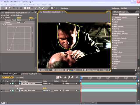 After Effect '' sin city '' bones video 2