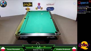 Półfinał: OFFICIAL TOURNAMENT STANDARD - www.brizzonsport.com - GOLD - Arkadiusz Brzękowski vs Tomasz Wyrozębski