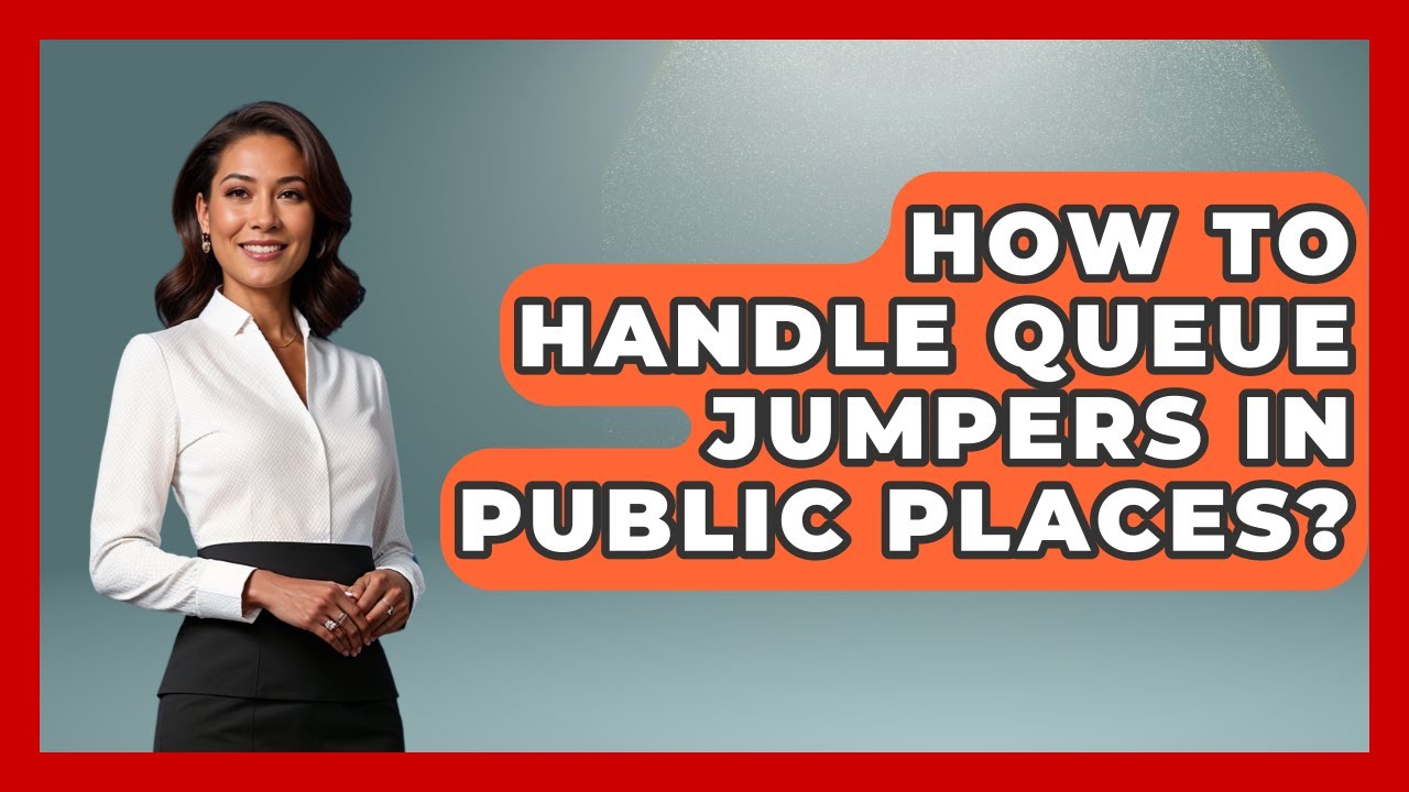 How To Handle Queue Jumpers In Public Places? - Worldwide Traditions