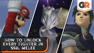 How to Unlock Every Fighter in Super Smash Bros Melee