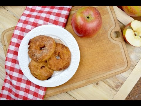 Beignets aux pommes - Fruity Doughnuts from Normandy (gluten free)