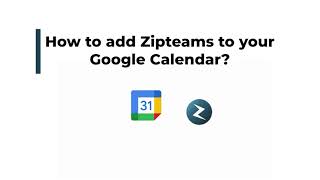 Zipteams video