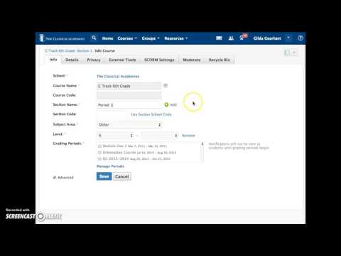 Linking Sections Together In Schoology