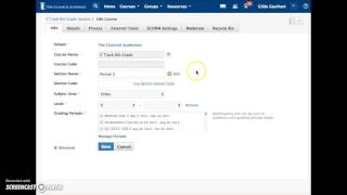 Schoology How to Link Sections