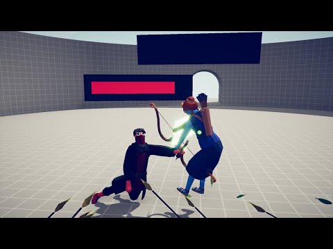 DARI LANDFALL +HP BAR 1 vs 1 UNIT - TABS - Totally Accurate Battle Simulator