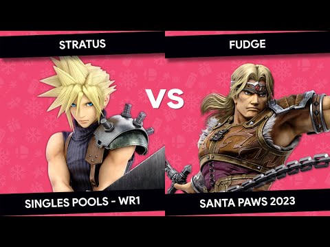 Santa Paws 2023 - Stratus (Cloud/Joker) VS Fudge (Simon/Richter) - Singles - Winners Round 1