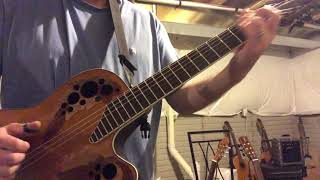 Video thumbnail for cover song: 'Those Who Wait' by Tommy Emmanuel  played on Ovation Celebrity Elite Nylon by PGW SoloGuitar