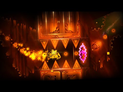 MOLTEN GEAR 90% | Extreme Demon Verification | By Manix, Knobbelboy & more