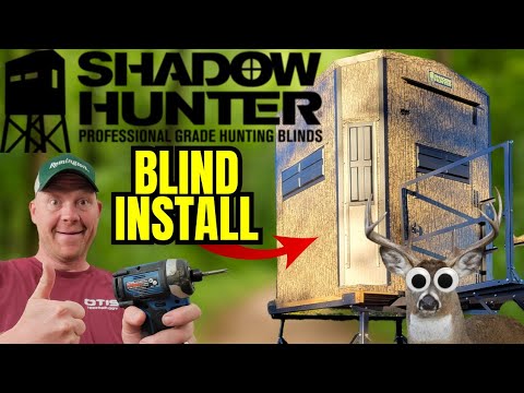 Most Epic Deer Blind You Can Buy – Full Shadow Hunter Tower Build!