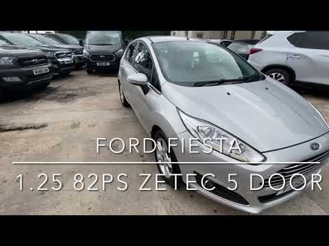 2016 66 FORD FIESTA 1.25 82PS ZETEC 5 DOOR IN MOONDUST SILVER WITH 39000 MILES FULLSERVICE HISTORY