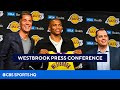 Russell Westbrook introduced by Los Angeles Lakers [Press Conference] | CBS Sports HQ