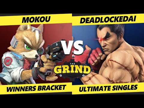 The Grind 184 - Mokou (Fox) Vs. DeadlockedAI (Lucas, Kazuya) Smash Ultimate - SSBU