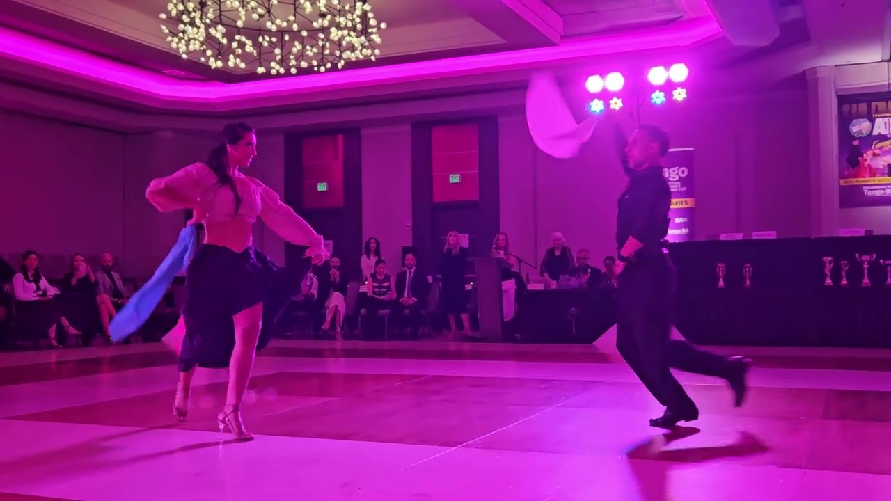 Ariel Leguizamón and Yésica Esquivel at ATUSA Folklore (1 of 2)