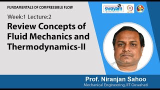 Lec 2: Review Concepts of Fluid Mechanics and Thermodynamics - II