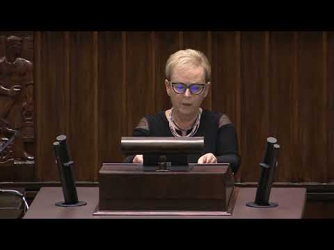 Izabela Mrzygłocka pyta o mandaty w Okręgowych Inspektoratach Pracy