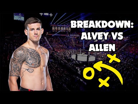 Breakdown: Combo de Brendan Allen sobre Sam Alvey en UFC Vegas 47