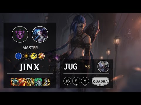 Jinx Jungle vs Diana - EUW Master Patch 11.24b