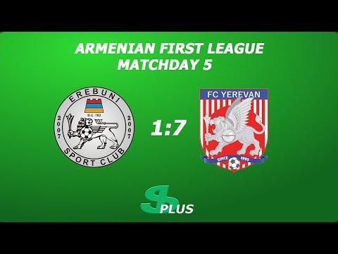 AFL,Matchday 5 FC Erebuni - FC Yerevan 1-7