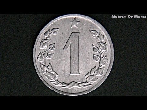 Czechoslovakia 1 Haler 1963 Coin