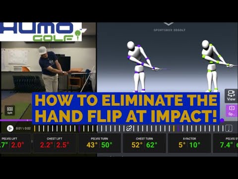 Too HANDSY through impact- Practice this drill to Eliminate the Hand Flip & increase club speed!