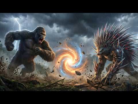 King Kong vs Giant Hedgehog Man – The Ultimate Skull Island Titan Battle Full Movie