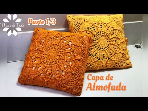Cushion Cover (Part 1/3) in Crochet - Step by Step